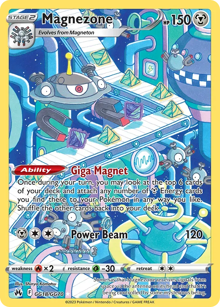 Magnezone Crown Zenith Galarian Gallery GG18