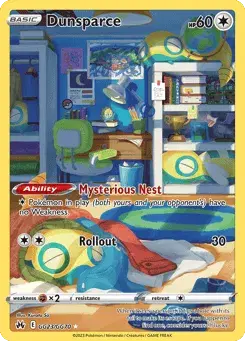 Dunsparce Crown Zenith Galarian Gallery