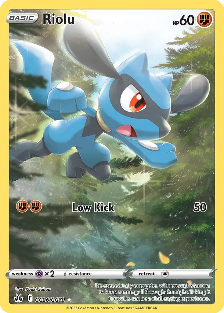 Riolu Crown Zenith Galarian Gallery GG26