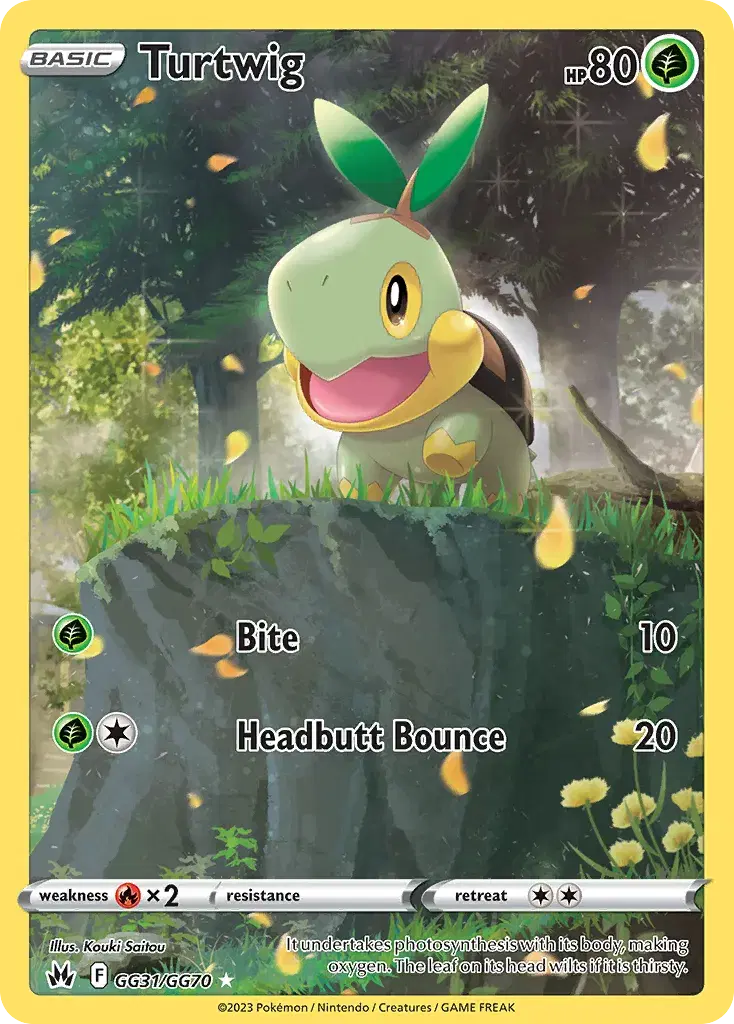 Turtwig Crown Zenith Galarian Gallery GG31