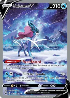 Suicune V Crown Zenith Galarian Gallery