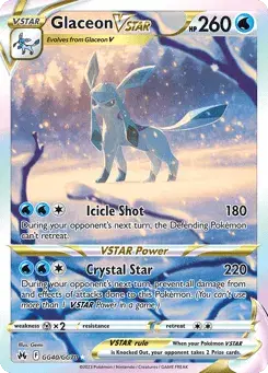 Glaceon VSTAR Crown Zenith Galarian Gallery