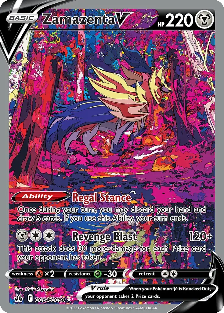Zamazenta V Crown Zenith Galarian Gallery GG54
