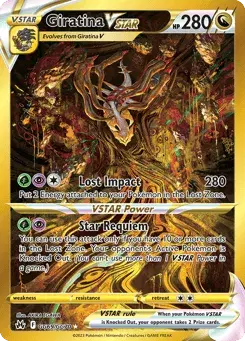 Giratina VSTAR Crown Zenith Galarian Gallery