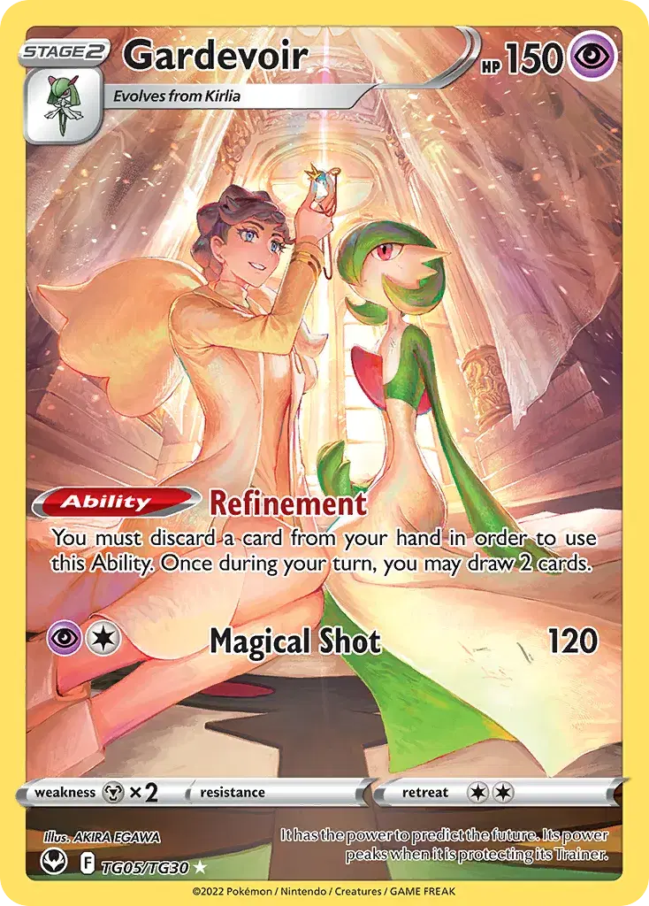 Gardevoir Silver Tempest Trainer Gallery TG05