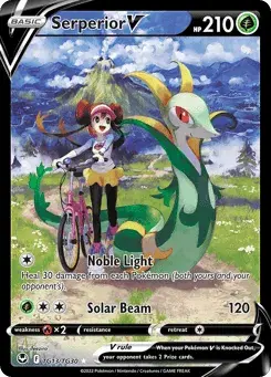 Serperior V Silver Tempest Trainer Gallery