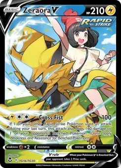 Zeraora V Silver Tempest Trainer Gallery