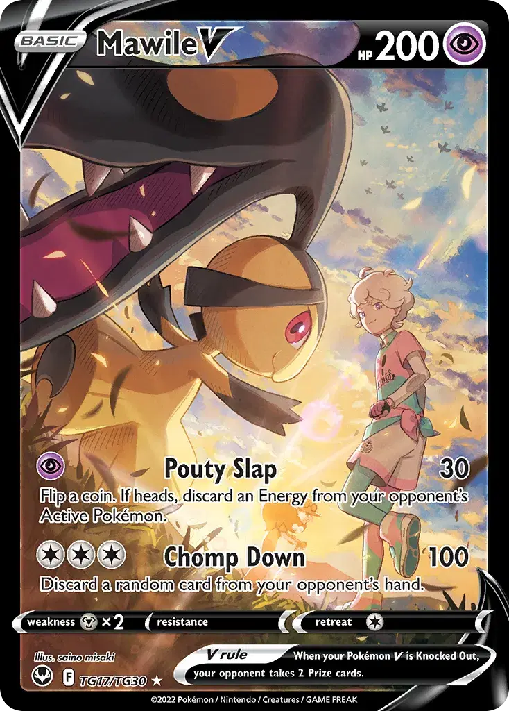Mawile V Silver Tempest Trainer Gallery TG17