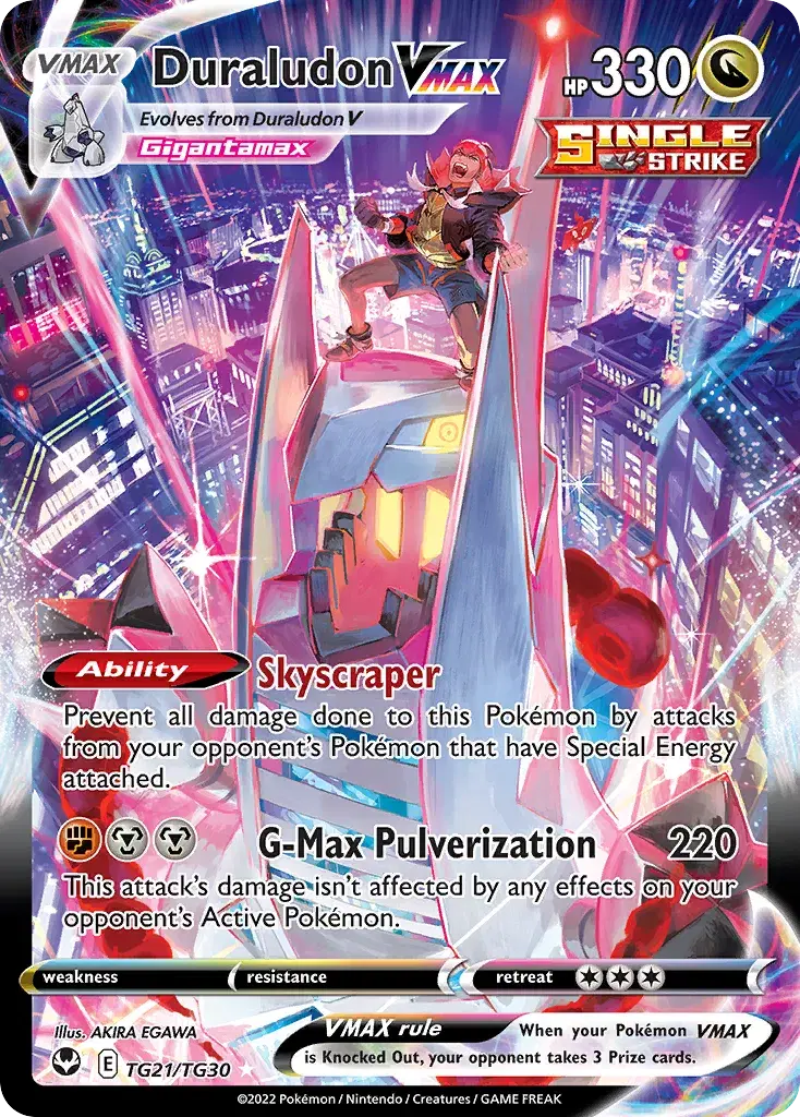 Duraludon VMAX Silver Tempest Trainer Gallery TG21