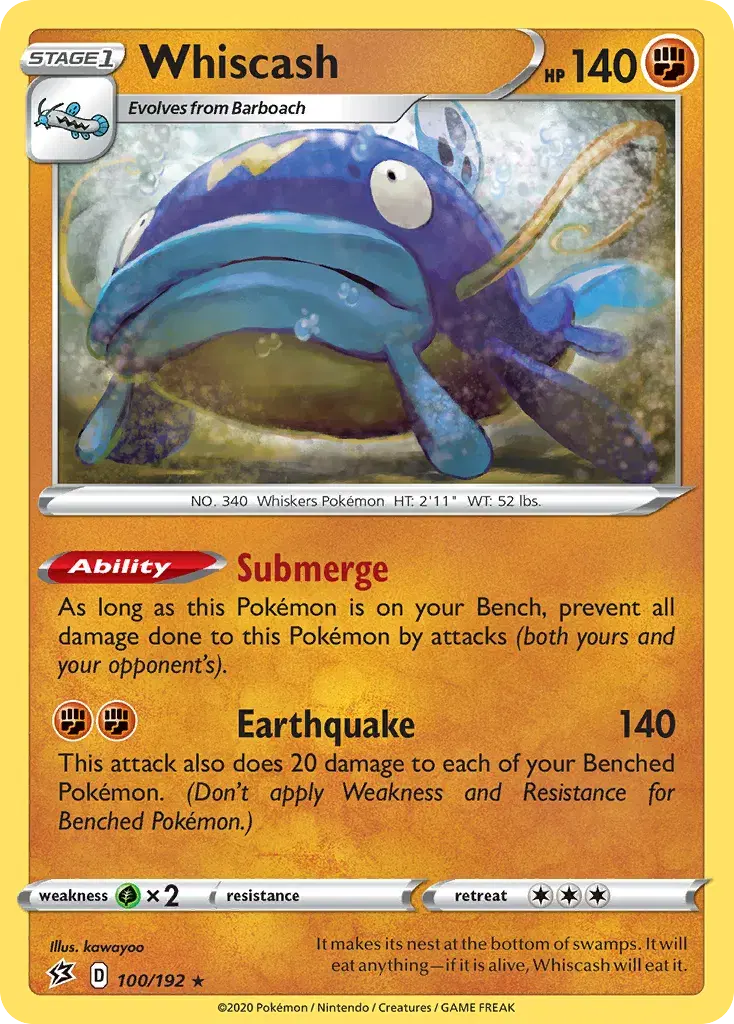 Whiscash Rebel Clash 100