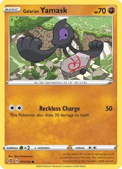 Galarian Yamask Rebel Clash