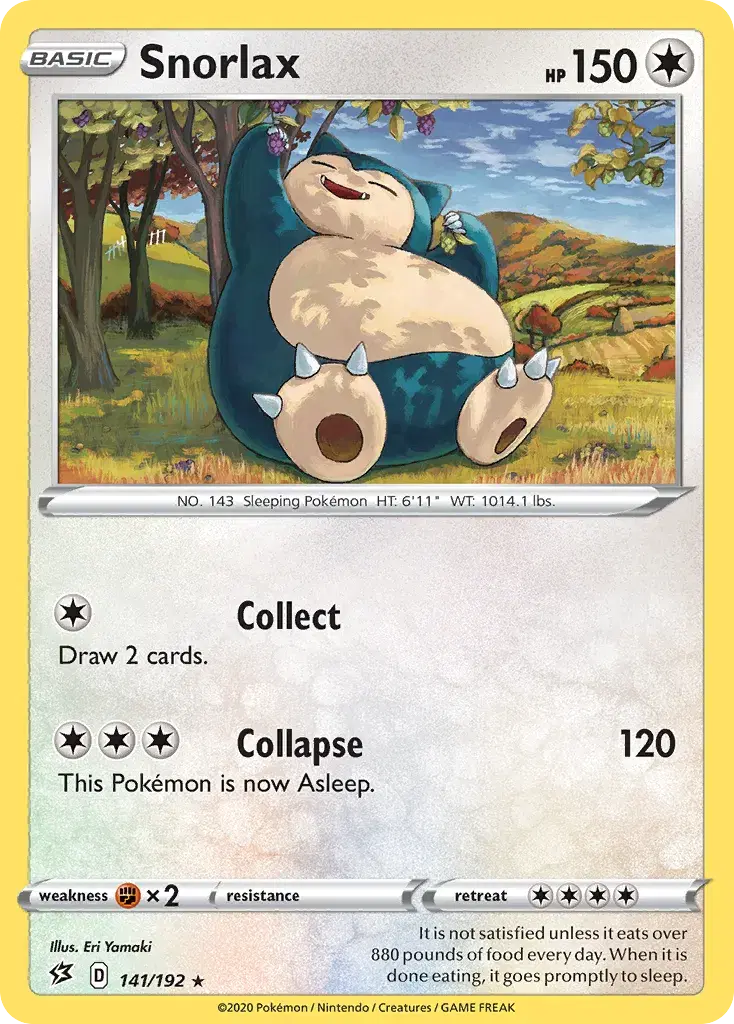 Snorlax Rebel Clash 141