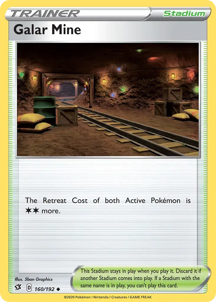 Galar Mine Rebel Clash 160