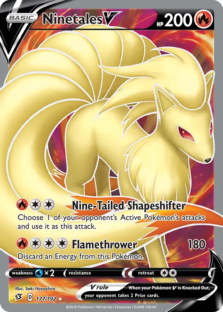 Ninetales V Rebel Clash 177