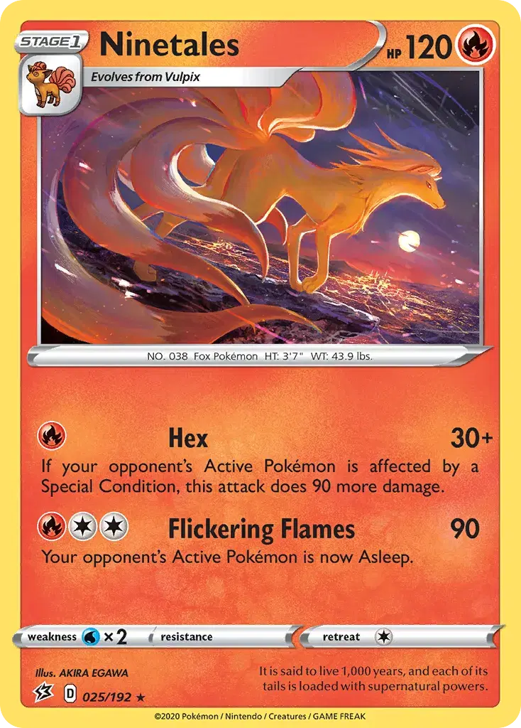 Ninetales Rebel Clash 25