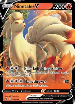 Ninetales V Rebel Clash