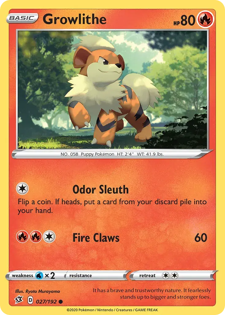 Growlithe Rebel Clash 27