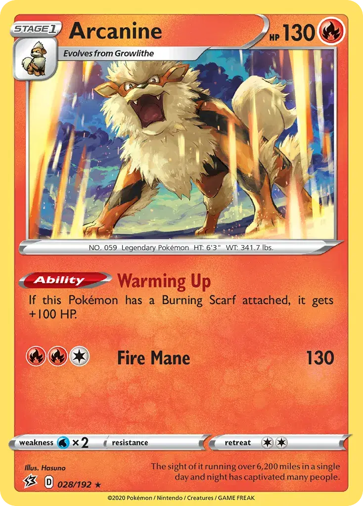 Arcanine Rebel Clash 28