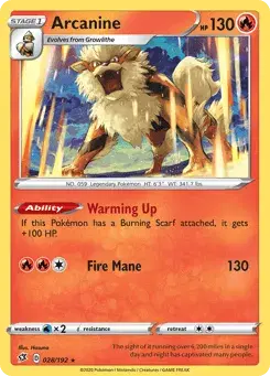 Arcanine Rebel Clash