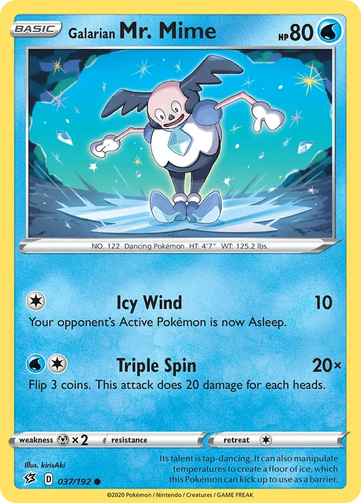 Galarian Mr. Mime Rebel Clash 37