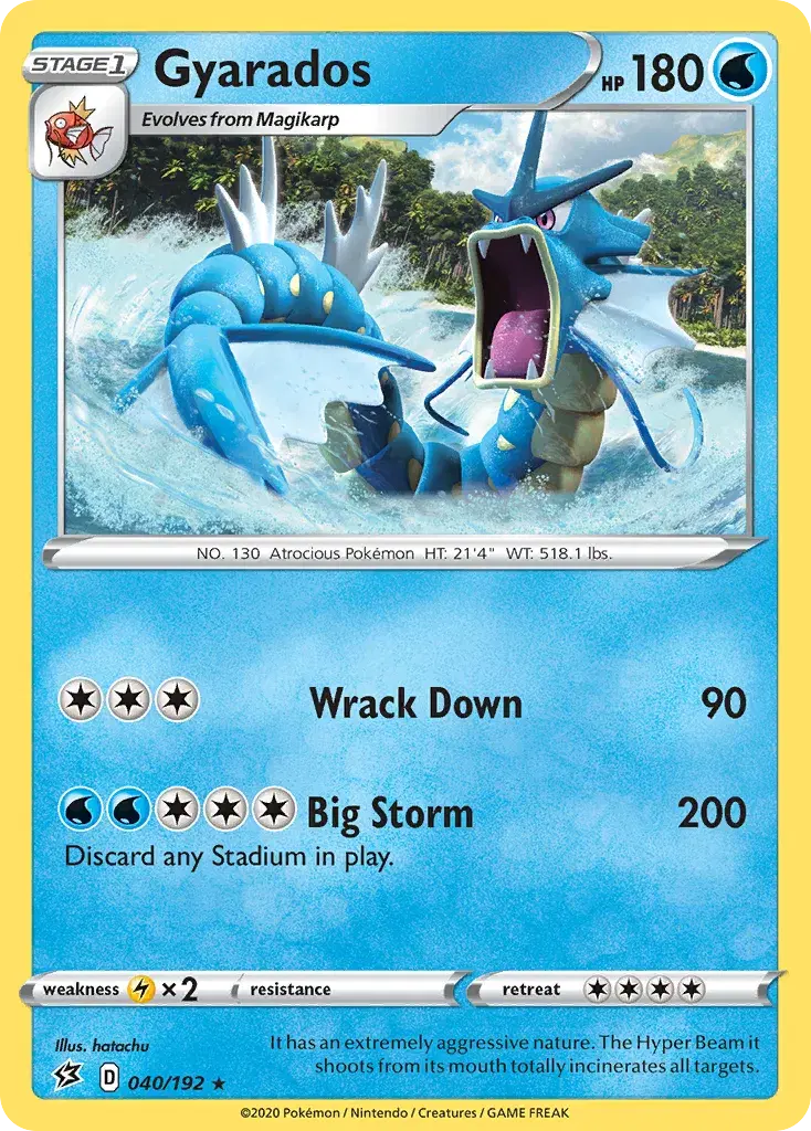 Gyarados Rebel Clash 40