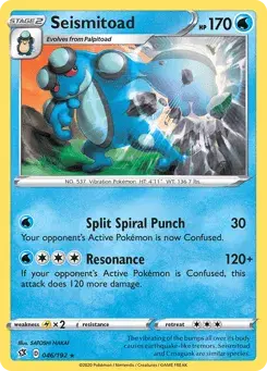 Seismitoad Rebel Clash