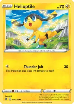 Helioptile Rebel Clash