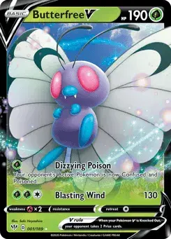 Butterfree V Darkness Ablaze