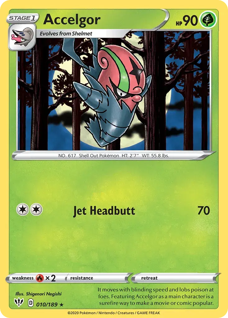 Accelgor Darkness Ablaze 10