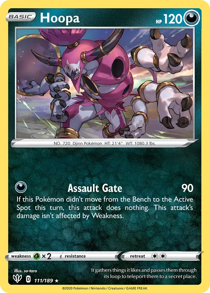 Hoopa Darkness Ablaze 111