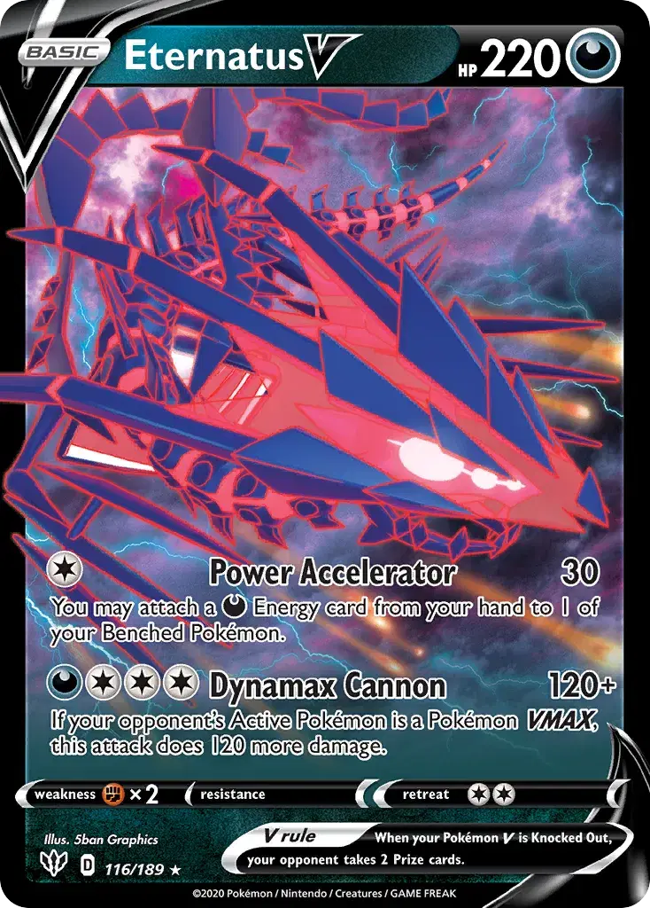 Eternatus V Darkness Ablaze 116