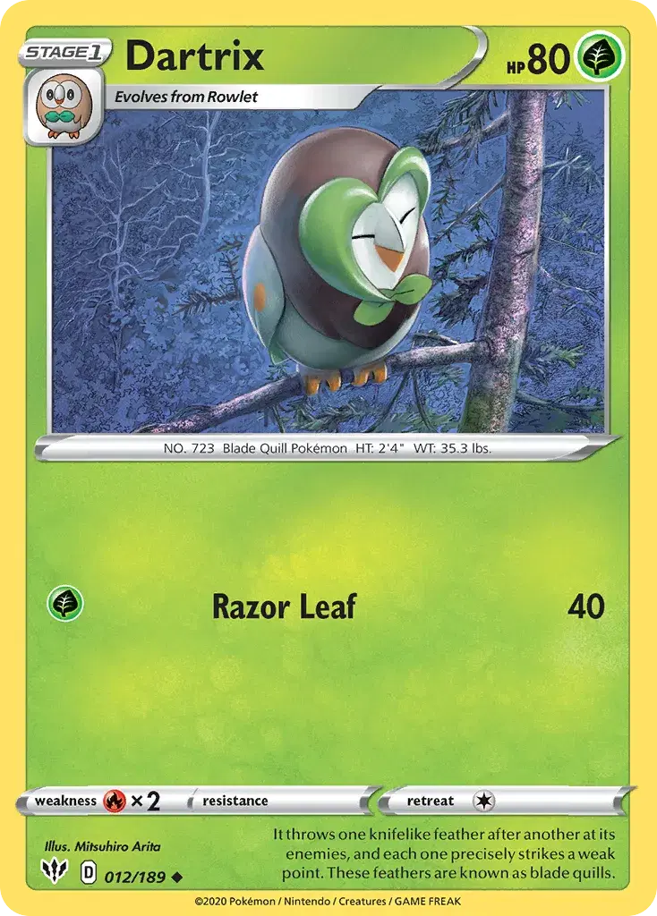 Dartrix Darkness Ablaze 12