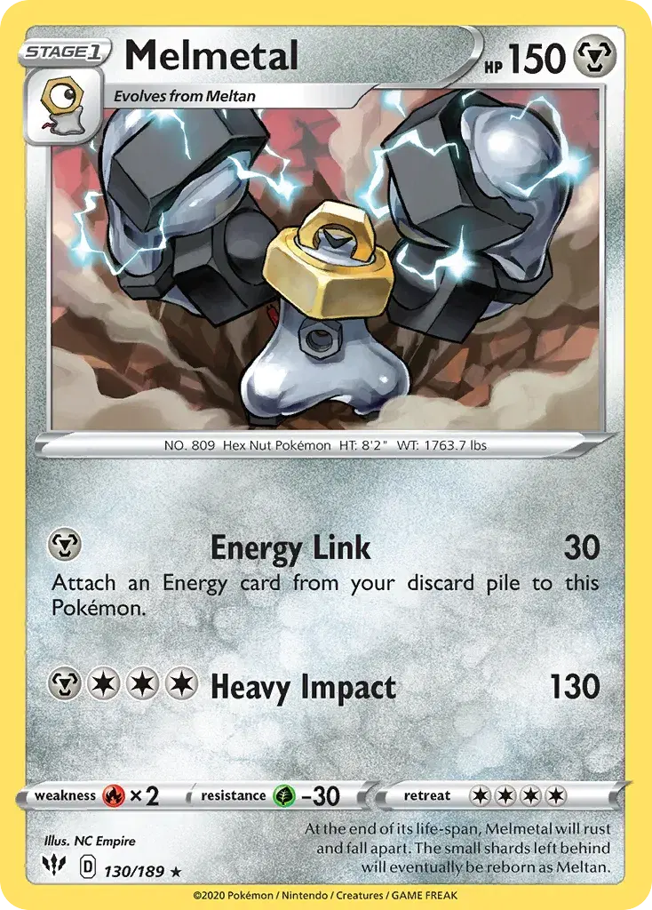 Melmetal Darkness Ablaze 130