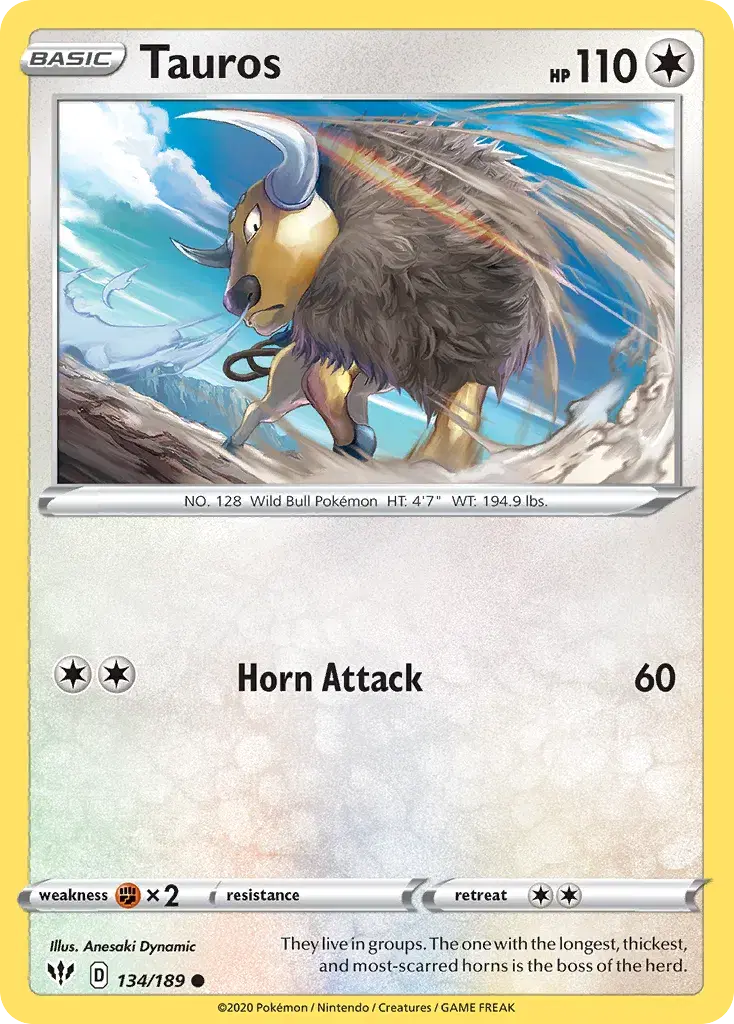 Tauros Darkness Ablaze 134