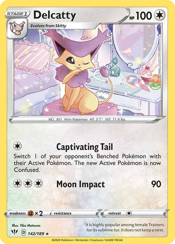 Delcatty Darkness Ablaze 142