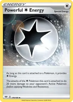 Powerful Colorless Energy Darkness Ablaze
