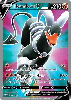 Houndoom V Darkness Ablaze