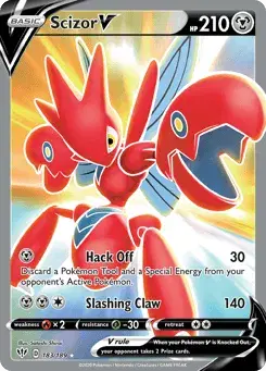 Scizor V Darkness Ablaze