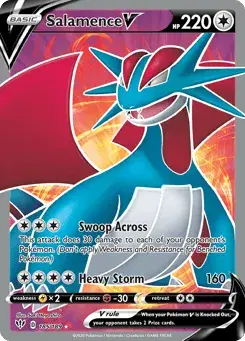 Salamence V Darkness Ablaze