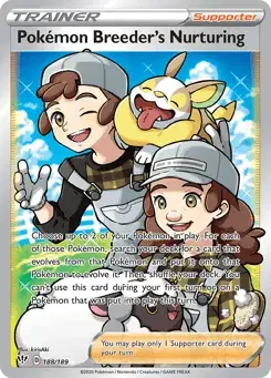 Pokémon Breeder's Nurturing Darkness Ablaze