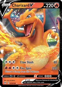 Charizard V Darkness Ablaze