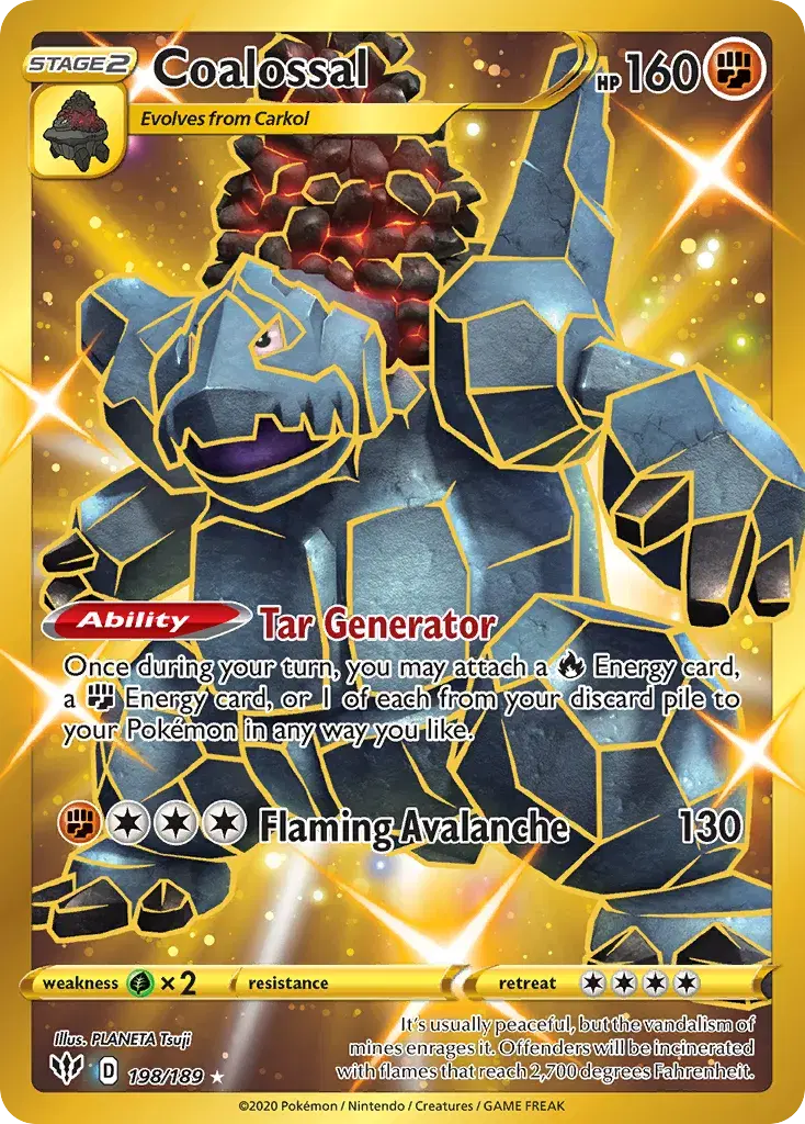 Coalossal Darkness Ablaze 198
