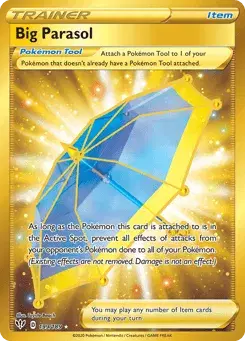 Big Parasol Darkness Ablaze