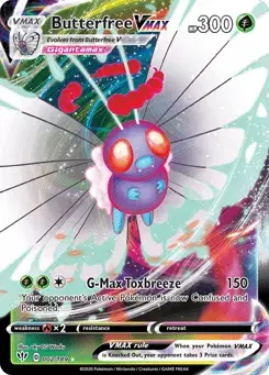 Butterfree VMAX Darkness Ablaze