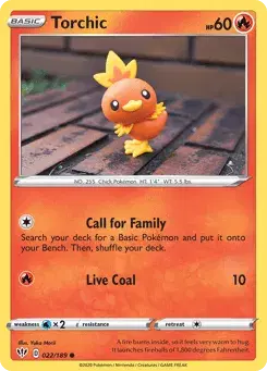 Torchic Darkness Ablaze