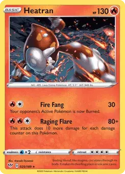 Heatran Darkness Ablaze
