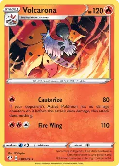 Volcarona Darkness Ablaze