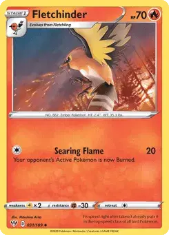 Fletchinder Darkness Ablaze
