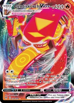 Centiskorch VMAX Darkness Ablaze