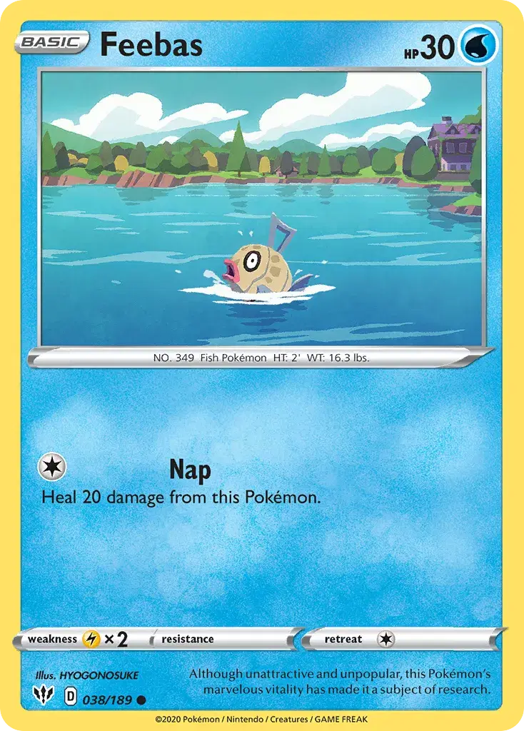 Feebas Darkness Ablaze 38